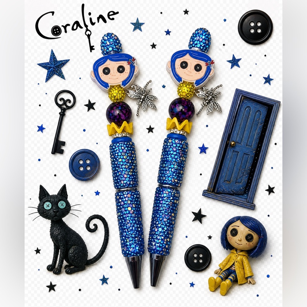 🖤✨ Sew Strange Portal Pens ✨🖤